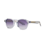 KYLIE | Transparent Grey | Gold Accent | Gradient Lens | Polarized Sunglasses