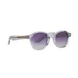 KYLIE | Transparent Grey | Gold Accent | Gradient Lens | Polarized Sunglasses