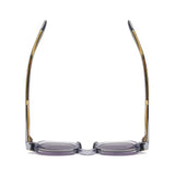 KYLIE | Transparent Grey | Gold Accent | Gradient Lens | Polarized Sunglasses