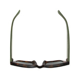 DELPHI | Tortoise | Transparent Green | Smoky Lens | Polarized Sunglasses