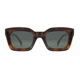 DELPHI | Tortoise | Transparent Green | Smoky Lens | Polarized Sunglasses