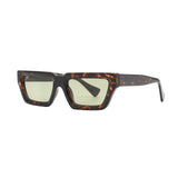 IVY | Tortoise | Green Lens | Polarized Sunglasses