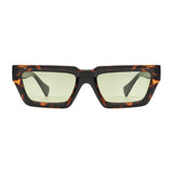 IVY | Tortoise | Green Lens | Polarized Sunglasses