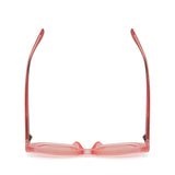 AIDEN | Transparent Matte Pink | Polarized Sunglasses