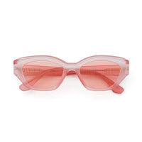 AIDEN | Transparent Matte Pink | Polarized Sunglasses