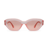 AIDEN | Transparent Matte Pink | Polarized Sunglasses