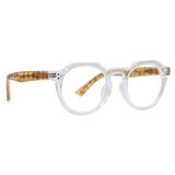 PARKER | Clear | Light Tortoise Temples | Blue Light