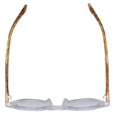 PARKER | Clear | Light Tortoise Temples | Blue Light