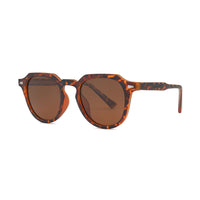 NELL | Matte Tortoise | Brown Lens | Polarized Sunglasses