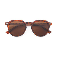 NELL | Matte Tortoise | Brown Lens | Polarized Sunglasses