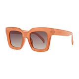 Ellie | Transparent Burnt Orange | Brown Lens