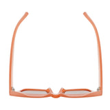 Ellie | Transparent Burnt Orange | Brown Lens