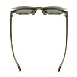 TANNER | Transparent Olive Green | Smoky Lens