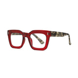 NESS | Transparent Red | Grey Tortoise | Blue Light