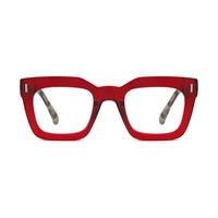 NESS | Transparent Red | Grey Tortoise | Blue Light