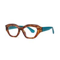 PIPER | Transparent Tortoise | Turquoise | Blue Light