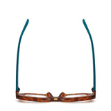 PIPER | Transparent Tortoise | Turquoise | Blue Light