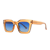 RYE | Transparent Brown |  Blue Lens