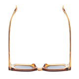 RYE | Transparent Brown |  Blue Lens