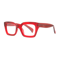 LORENA | Transparent Red | Progressive Blue Light