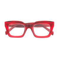 LORENA | Transparent Red | Progressive Blue Light