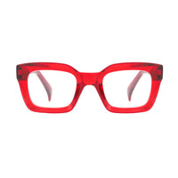 LORENA | Transparent Red | Progressive Blue Light