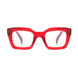 LORENA | Transparent Red | Progressive Blue Light