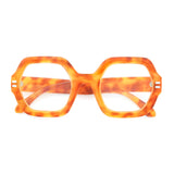 CANDICE | Amber Tortoise | Blue Light