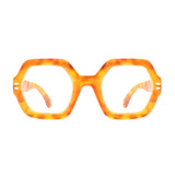 CANDICE | Amber Tortoise | Blue Light