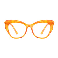 CHRYSTIE | Amber Tortoise | Blue Light