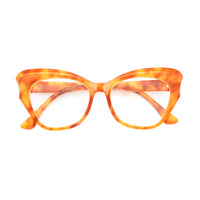 CHRYSTIE | Amber Tortoise | Blue Light