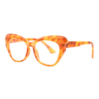 CHRYSTIE | Amber Tortoise | Blue Light