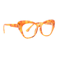 CHRYSTIE | Amber Tortoise | Blue Light