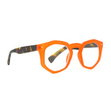 BLAIR |Matte Orange | Tortoise | Blue Light