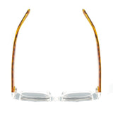 CADE | Clear |Tortoise Temples |  Smokey Lens