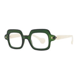 MEL | Dark Green | Ivory | Blue Light