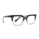 CAMILLE | Striped Blue | Ivory