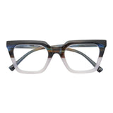 CAMILLE | Striped Blue | Ivory
