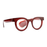 ARTI | Transparent Cherry Red  | Progressive Blue Light