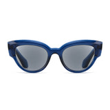 SIBEL | Transparent Navy Blue | Tinted Reader