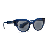 SIBEL | Transparent Navy Blue | Tinted Reader