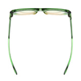 KEIKO | Transparent Emerald Green | Champagne | Blue Light