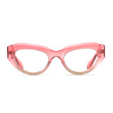 KEIKO | Transparent Pink | Ivory | Blue Light