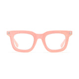 OLIVIA | Pink | Matte Gold Temples | Blue Light