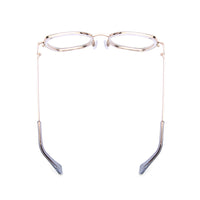 MELISSA | Gold Metal Frame | Clear Accent