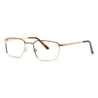 MAURICE | Gold Metal Frame | Tortoise Accent