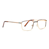 MAURICE | Gold Metal Frame | Tortoise Accent