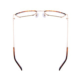 MAURICE | Gold Metal Frame | Tortoise Accent