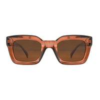 DELPHI | Transparent Brick | Brown Lens | Polarized Sunglasses