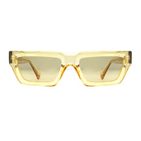 IVY | Transparent Yellow | Brown Gradient Lens | Polarized Sunglasses